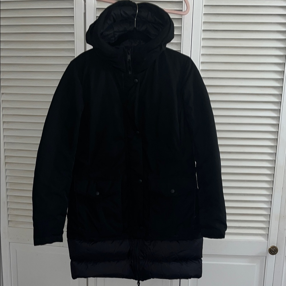 The North Face long goose down coat